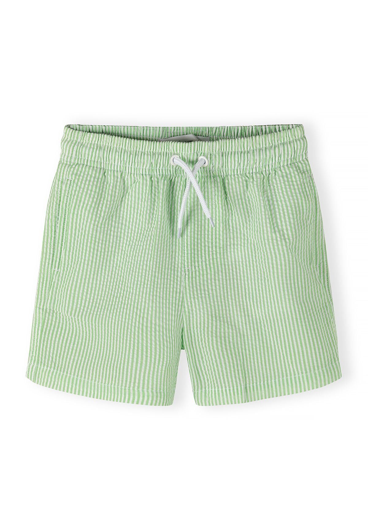 Minoti Jungen Badehose 2er-Pack Schnelltrocknend Kinder Badeshorts mit Kordelzug