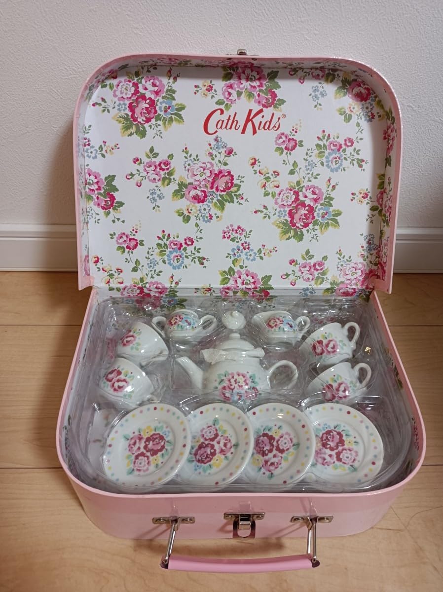 キャスキッドソン　ヴィンテージ　レトロ　ティーセット　ままごと　ローズ キャスキッドソン ヴィンテージ レトロ ティーセット ままごと