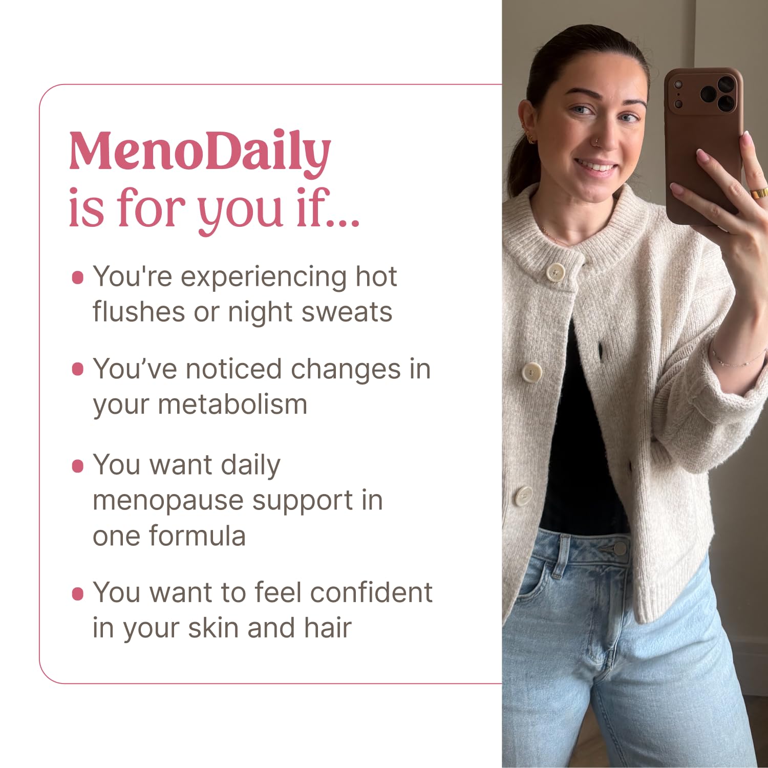 Happy Mammoth MenoDaily, Menopause Multivitamin for Women, 72 Capsules — Amazon image 4