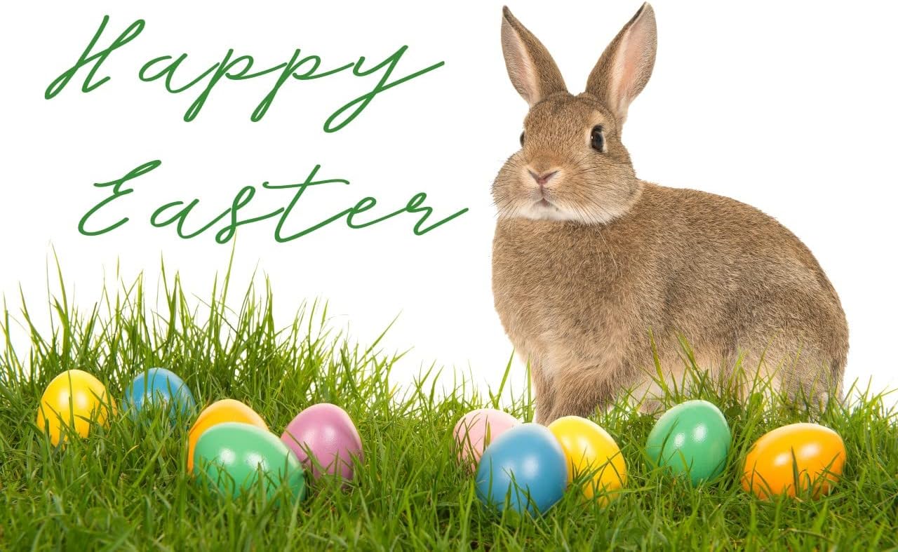 Easter Placemats Disposable Easter Table Décor Paper Placemats for Dining Table Mats