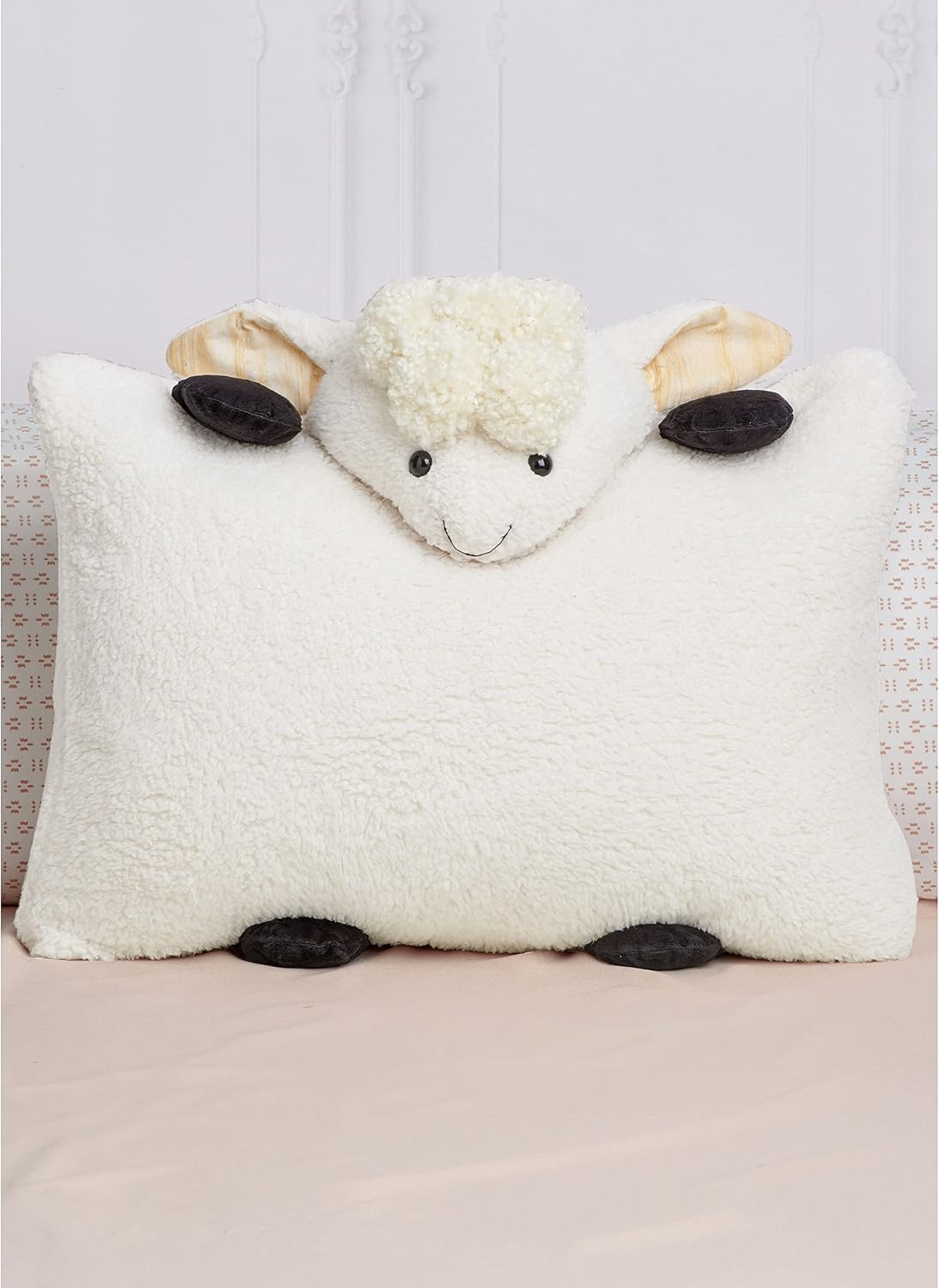 Simplicity SS9732OS Cuddly Plush Animal Pillow Cases Sewing Pattern Kit, Code S9732, for Standard Pillow Sizes