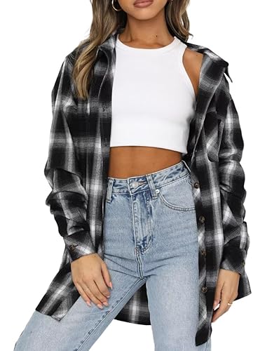 Black Flannel Shirt