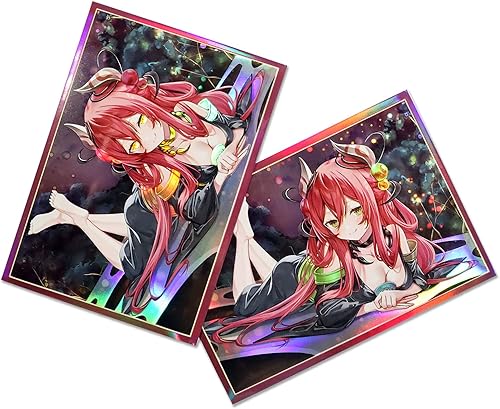 Miniatura 3 de Fundas holográficas intermitentes (Traptrix Allomerus) de carga superior para tarjetas YuGiOhJaponesas de 2.480 x 3.543 in (A17)