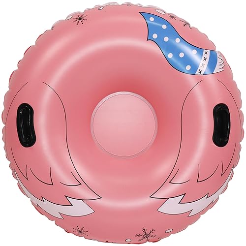 DIMAR GARDEN 47" Snow Tube Inflatable Snow Sled with Heavy