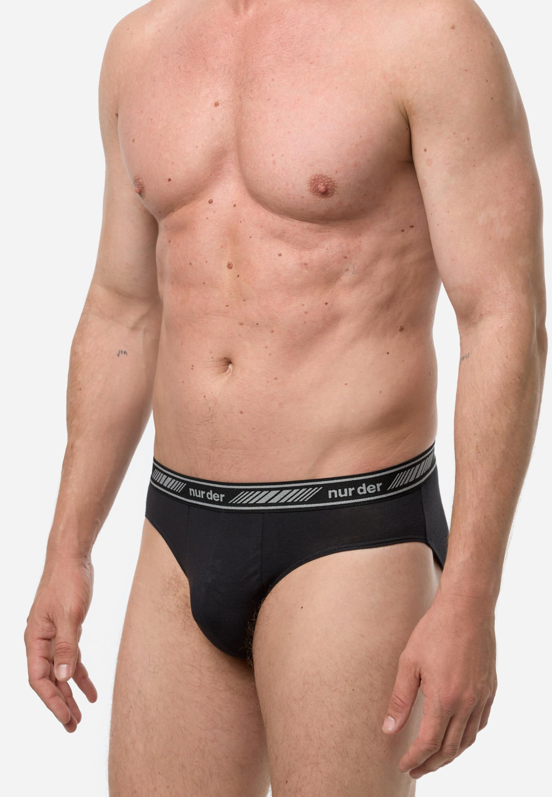 Nur Die 6er Pack 3D Flex Classic Slip aus atmungsaktiver Baumwolle Bewegungsfreiheit Männer Unterhosen Herren