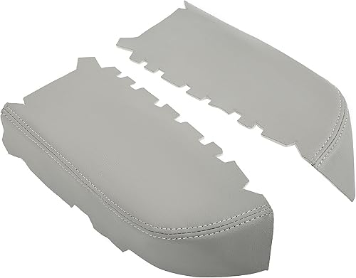Miniatura 10 de HECASA Paneles de cubierta para reposabrazos de puerta delantera, compatibles con Honda Pilot PVC 2009-2015, color negro