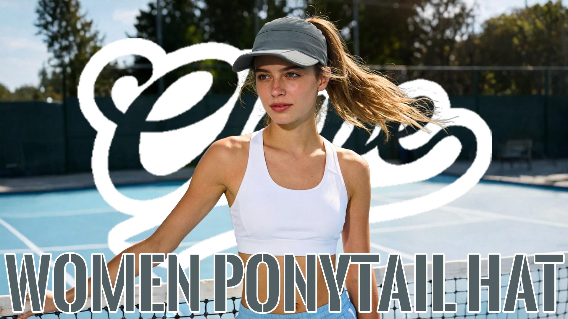 Gorro Ponytail para mujer transpirable y de secado rápido miniatura 7