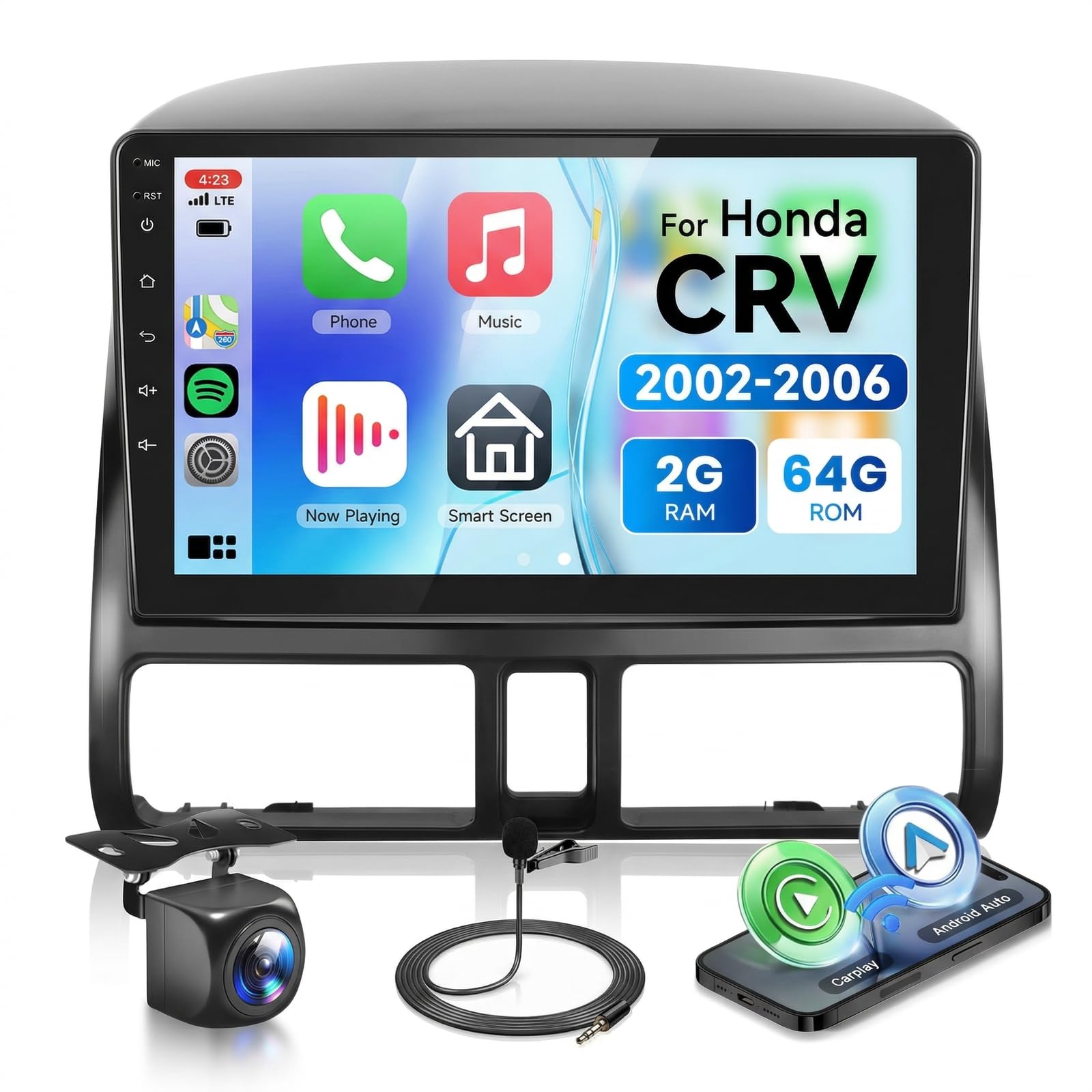 OiLiehu Android 13 Radio 2din Carplay Android Auto voor