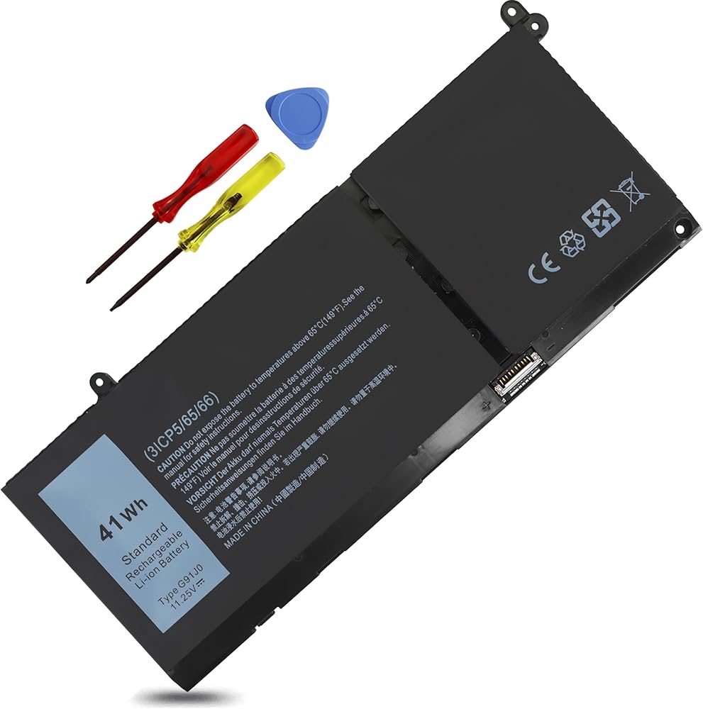 Amazon.com: 41Wh Type G91J0 Battery for Dell Inspiron 14 5410 5415