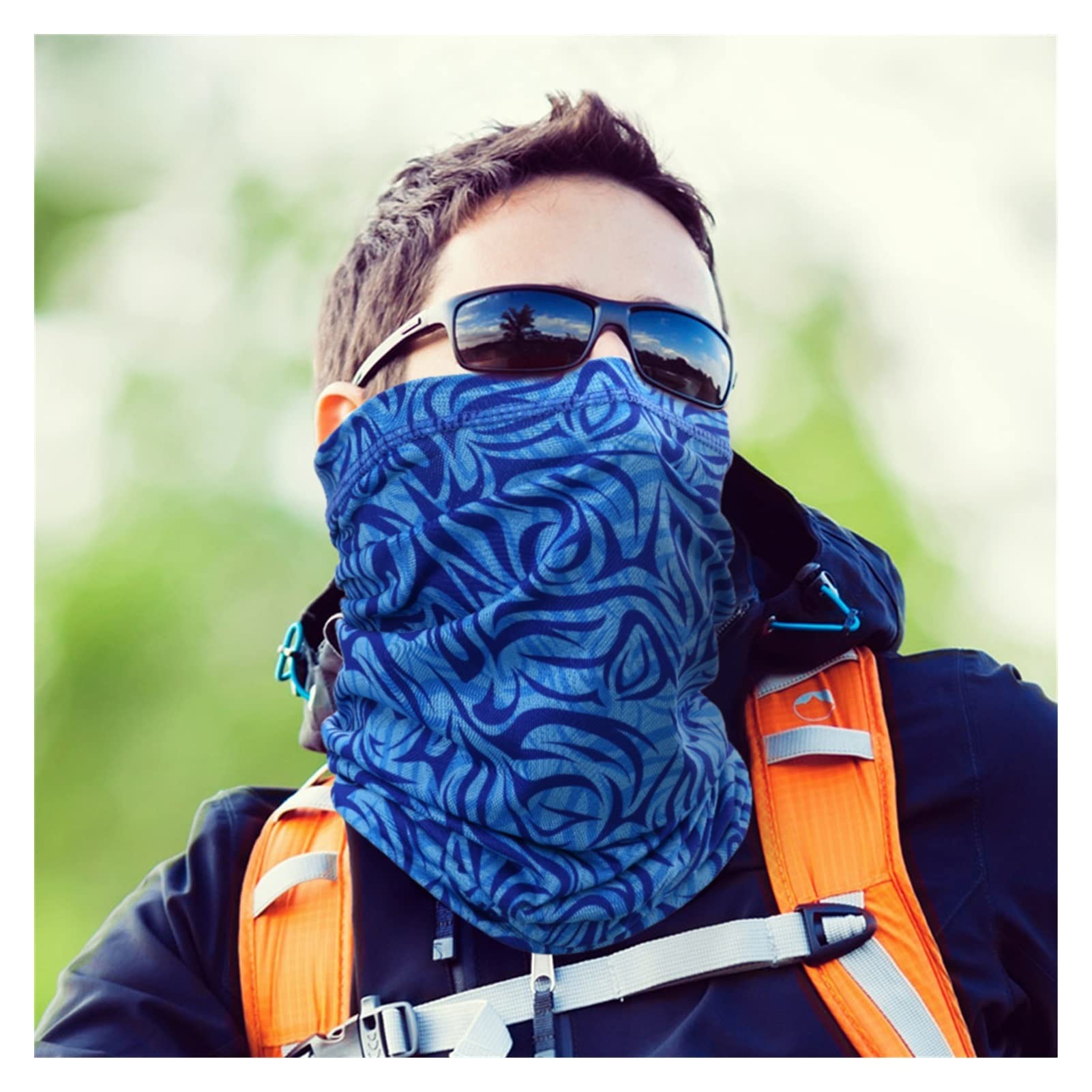 Summer Bandana Half Face Mask Cover Neck Gaiter Cycling Senderis