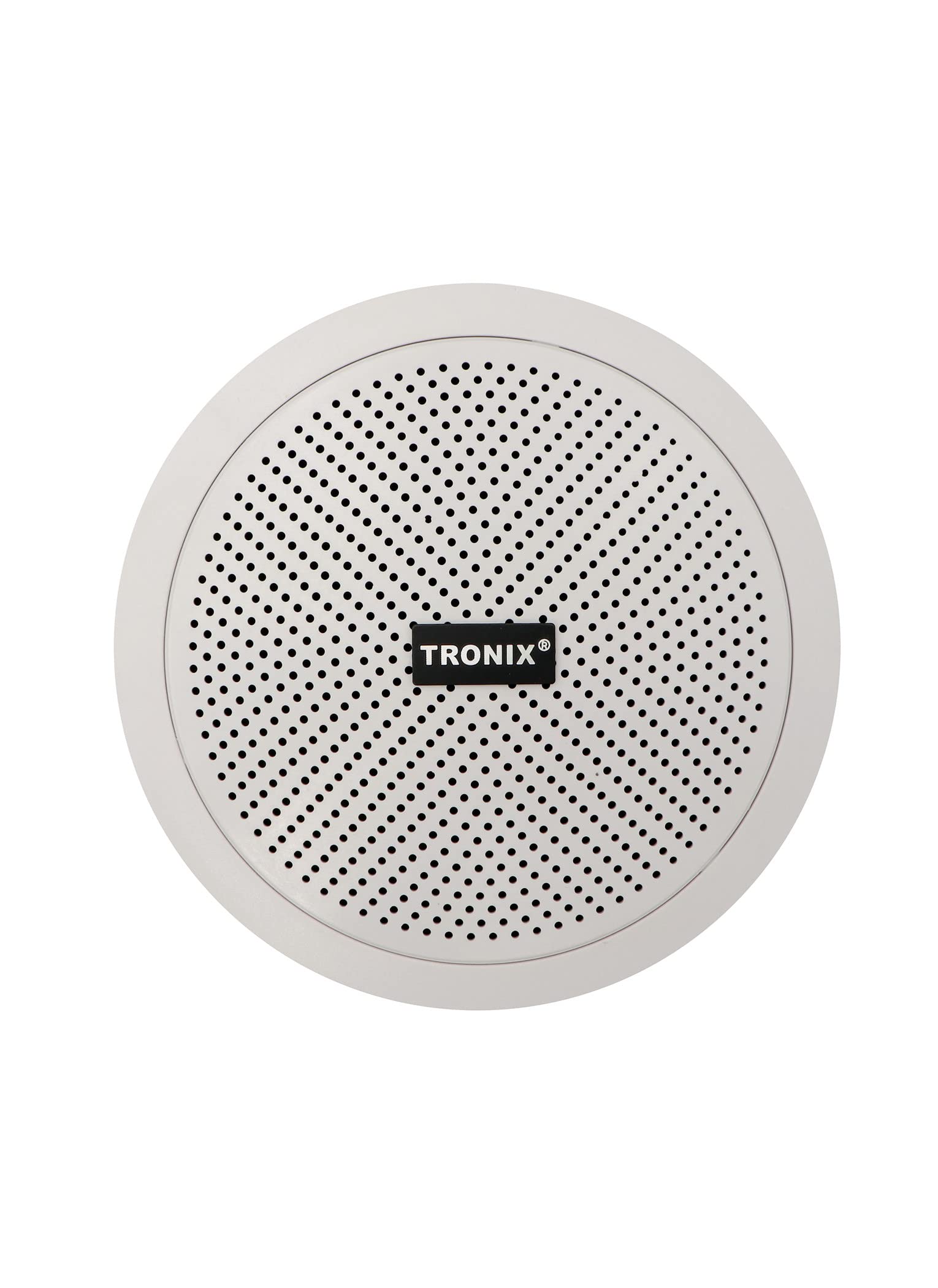 Tronix TCS-66WE 6.5 Inch Waterproof Ceiling Speaker, White