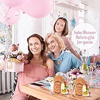 Vista 6 de 50PC Footprint Keychain Bottle Opener Baby Shower for Guest Baby Shower Gifts