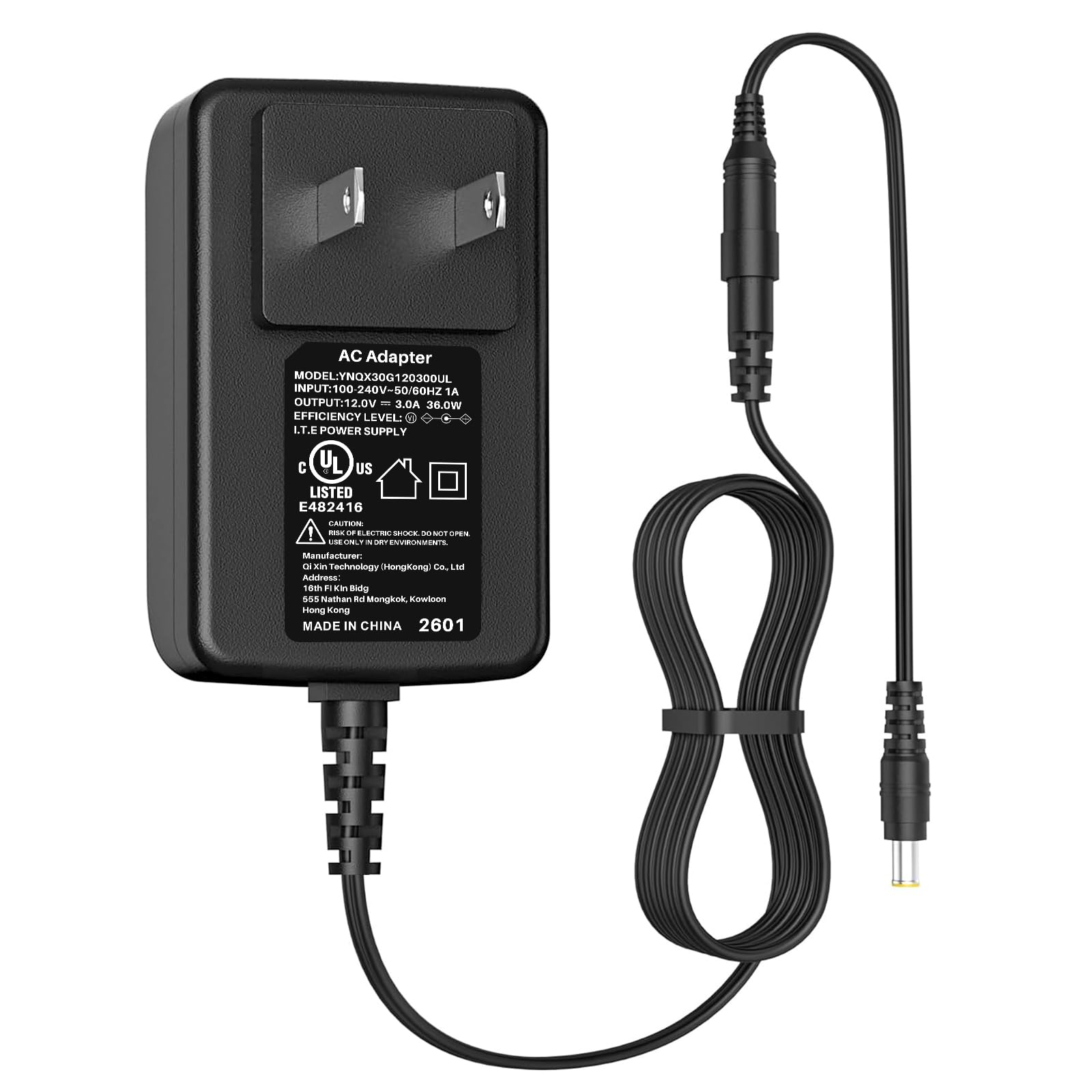 UpBright 12V Power Adapter For Pioneer DJ DDJ-1000 Controller - Replacement AC/DC Charger - View #5