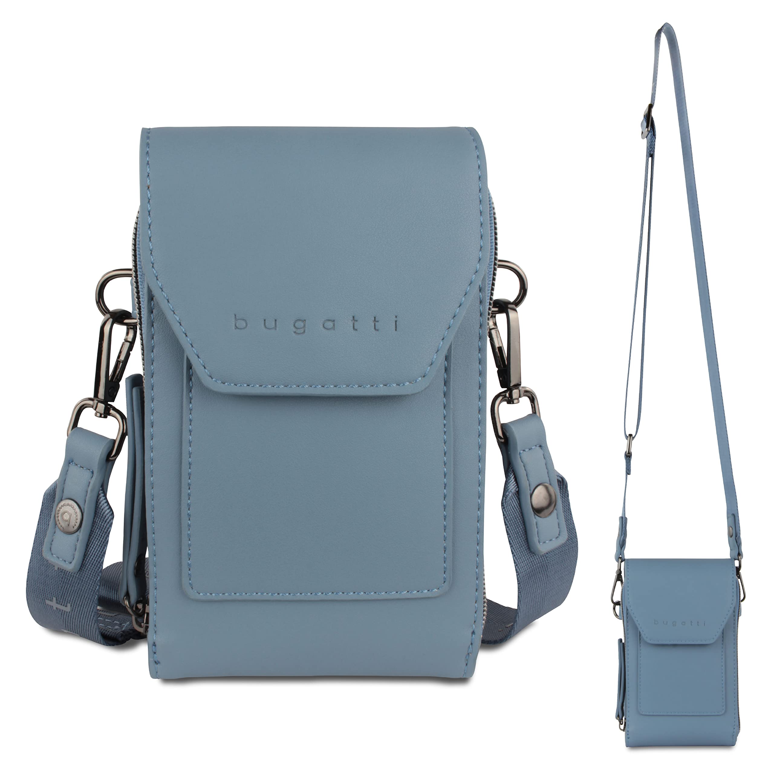 bugatti Almata Bolso para Movil Mujer Bandolera, Bolso Cartera