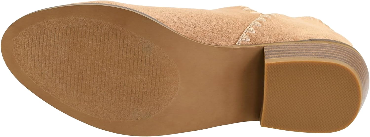 Corkys Footwear Spice It Up 2-Inch Stacked Heel Booties with Memory Foam Insoles and Back Zipper - Versatile Fall Fashion Essential