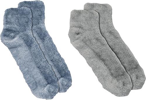 Miniatura 28 de Dr. Scholl's - Calcetines de spa mullidos para mujer, acogedores, de corte bajo, con infusión de lavanda y vitamina E, 2 y 3 pares