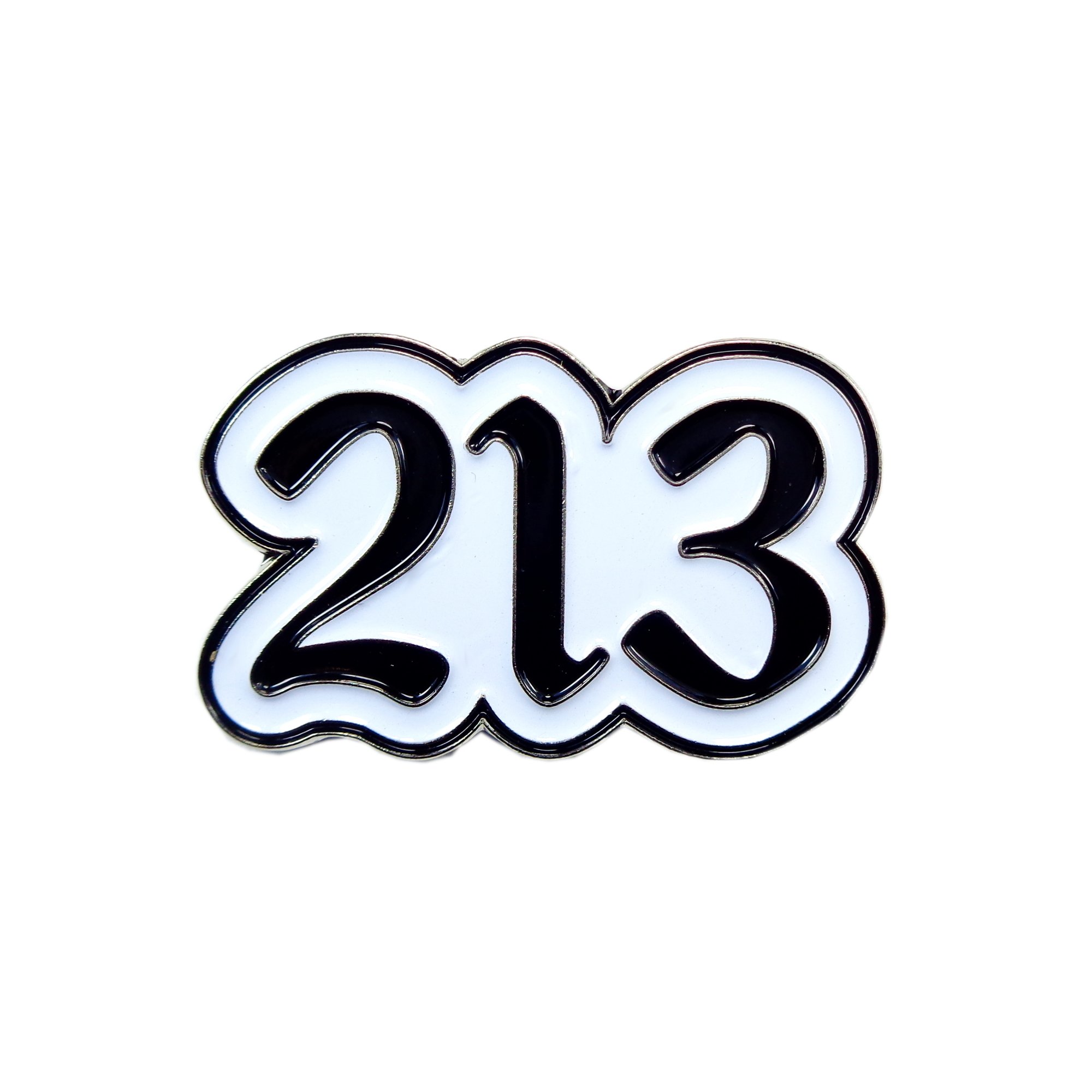 Amazon.com : Collectible 213 Area Code Los Angeles Pride Enamel Hat Pin :  Office Products