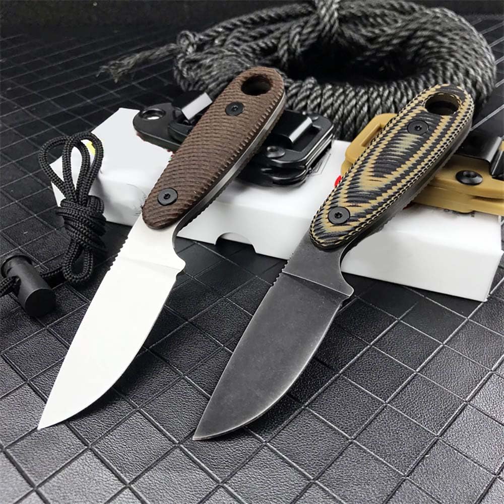 Kleine handliche werkzeug stahl messer scharf rutschfest Robust Abriebfest Tragbare Camping outdoormesser edc Festes Gegen Full Tang messer Jagdmesser Feststehende klinge tanto D2 gürtelmesser Scheide