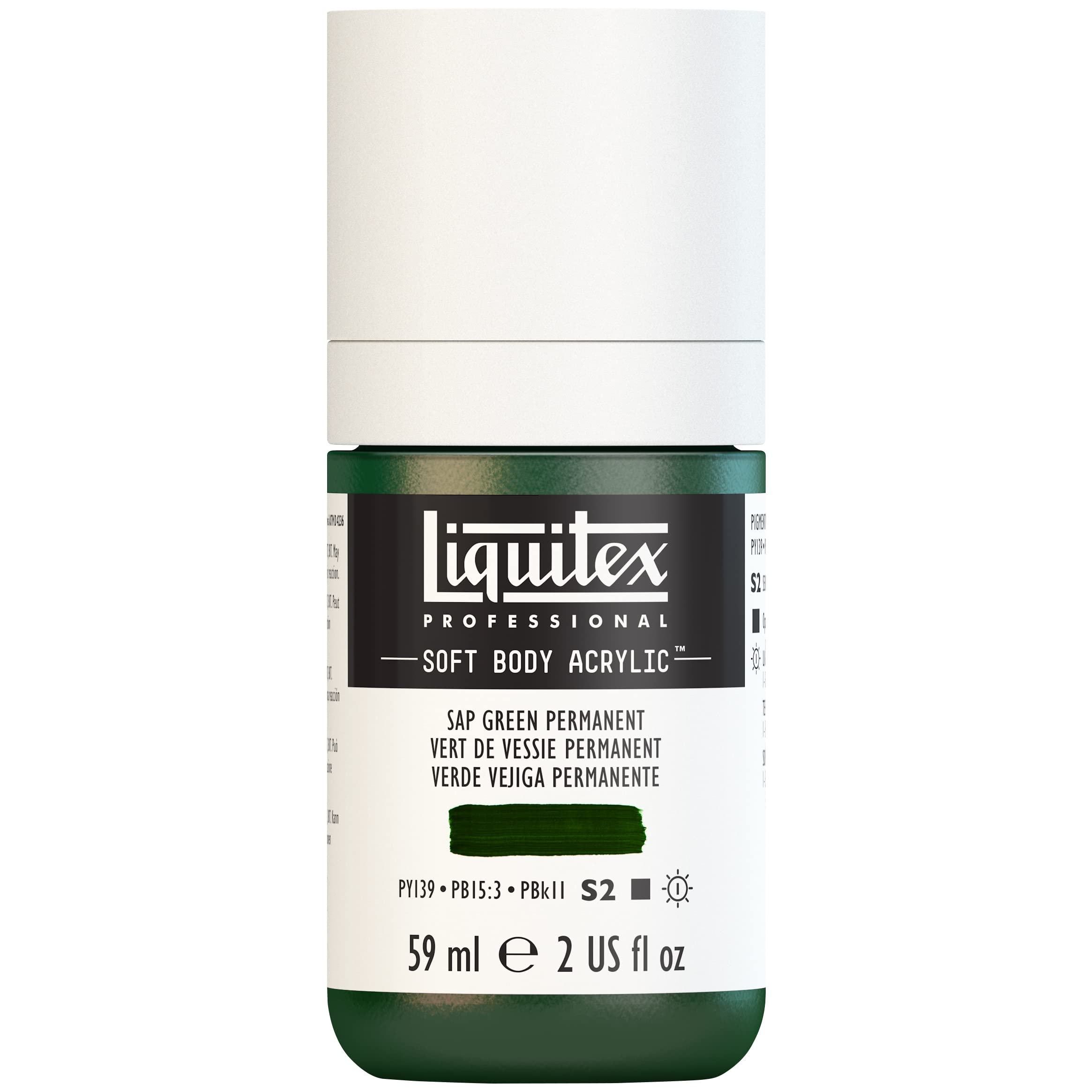 Liquitex Acrylic Paint, Juice Green Permanent, 59 ml (Pack of 1) — image 1