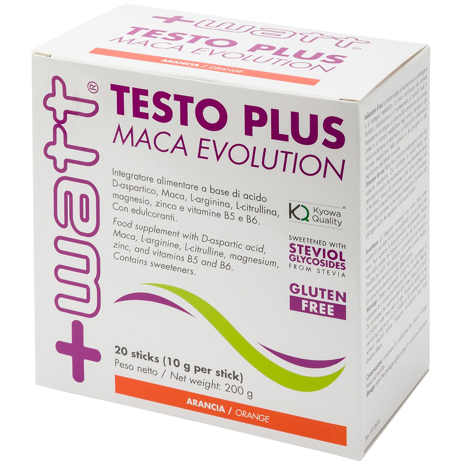 Testo Plus Maca Evolution - Integratore Alimentare a Base di Acido D-aspartico, Maca, L-arginina, L-citrullina, magnesio, zinco e vitamine B5 e B6 per Resistenza e Performance Fisica