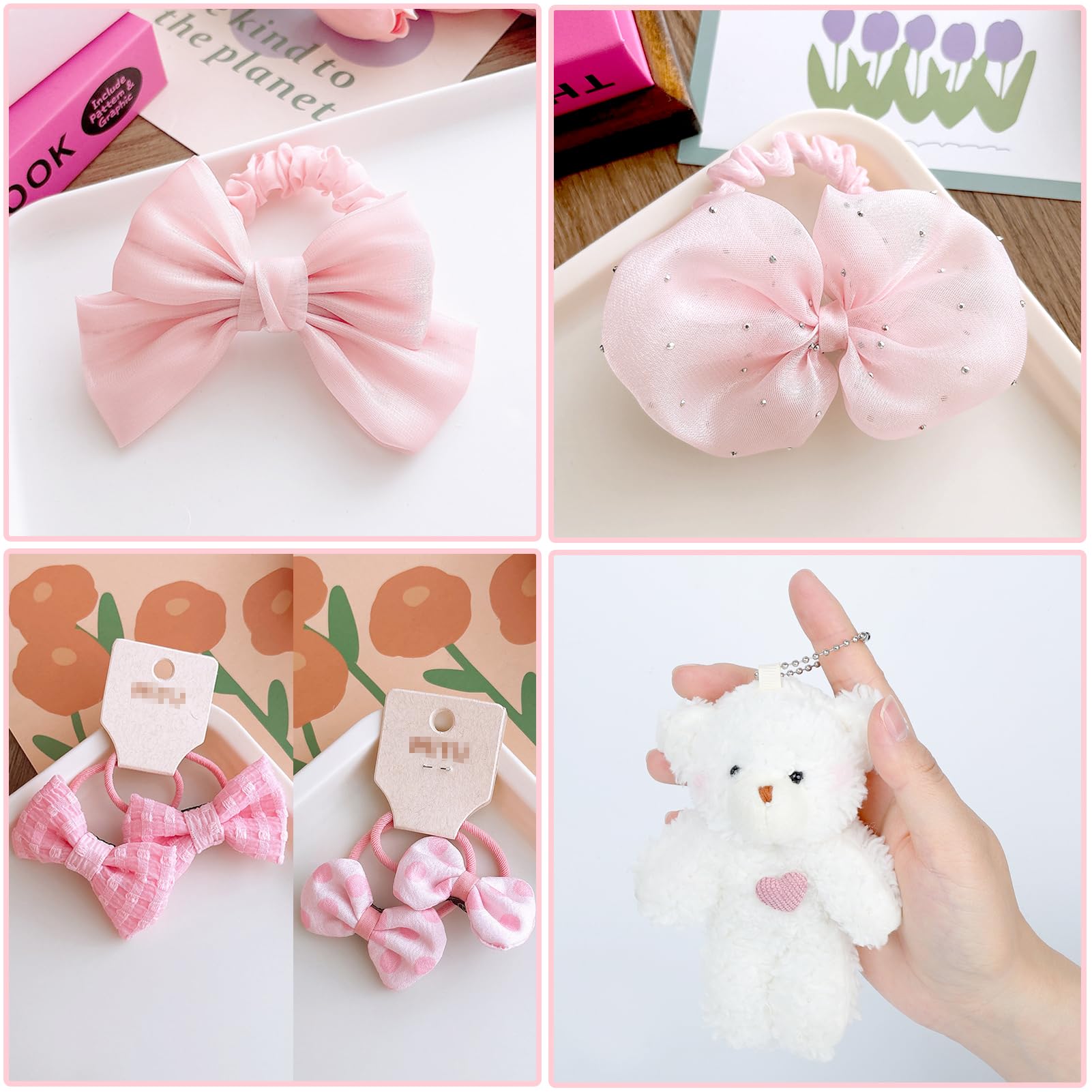 Amazon | Sitengle ヘアアクセサリーセット かわいい 収納ボックス付き