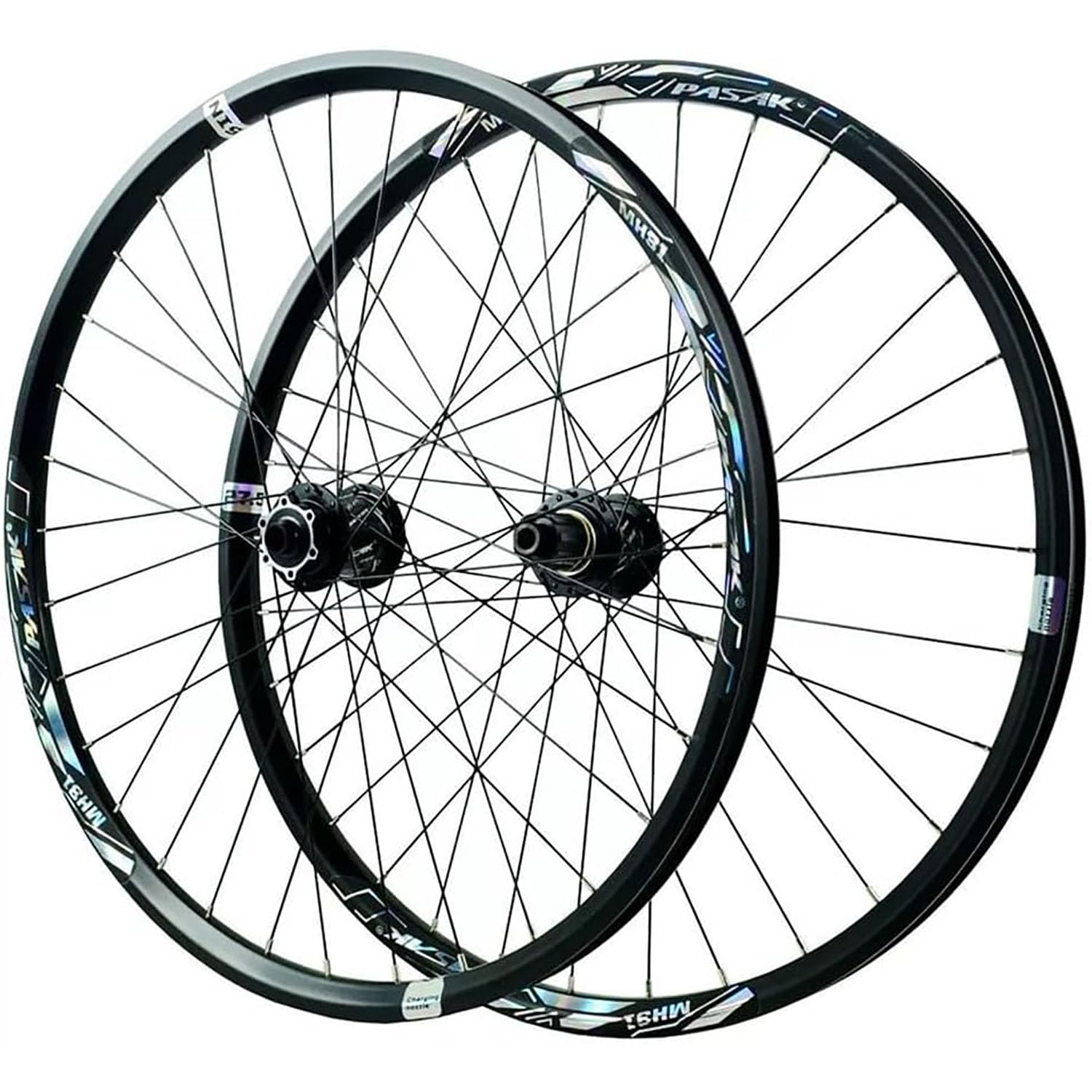 Ruedas De Bicicleta De Montaña 26" 27,5" 29" Eje Pasante Conjunto De Ruedas 110 * 20/142 * 12 Mm, Llanta De Aleación De Aluminio para Casete De 7-12 Velocidades, Freno De Disco