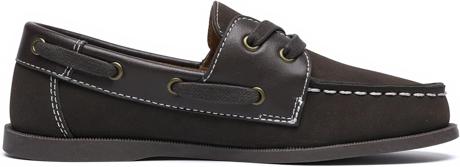 HOMEHOT Boys Dress Shoes Slip on Boys Loafers Causal Lace up (Toddler/Little Kid/Big Kid) - Image 5