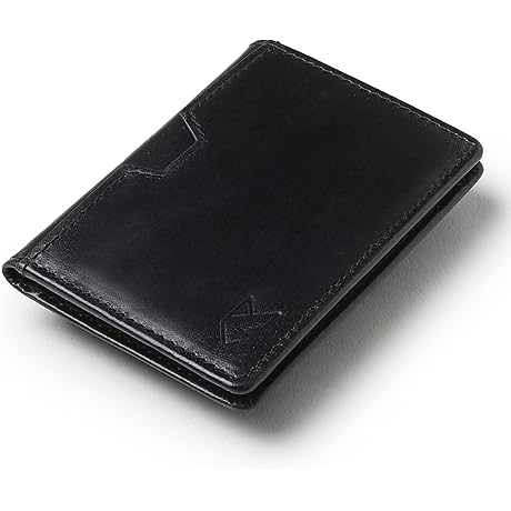 CVRBN Leather Credit Card Holder Wallet