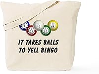 Vista 12 de CafePress Bingo Lingo Tote Bag Natural Canvas Tote Bag, Bolso de compras de tela, Caqui