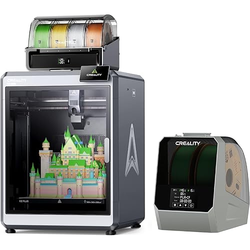 Creality K2 Plus Combo 3D Printer, Bundle with Space Pi Filament Dryer Plus