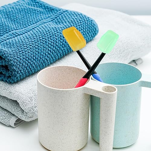 Miniatura 5 de 5 tapas de viaje para cepillos de dientes, fundas portátiles para cepillos de dientes, funda protectora para cepillo de dientes, soporte de cabeza