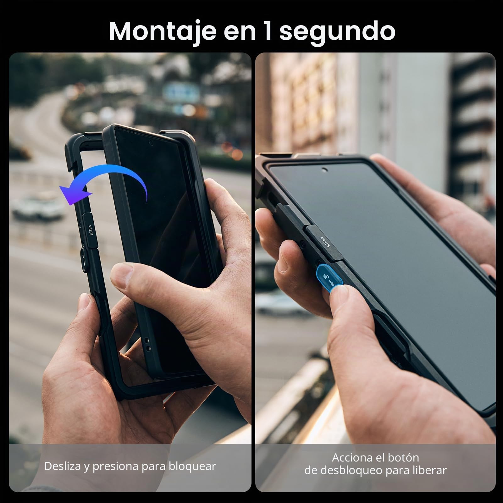 SMALLRIG S25 Ultra Cage Kit para Samsung Jaula de Aluminio con Adaptador de Filtro Magnético de 67mm, Diseño de Liberación Rápida, Rig de Vídeo para Teléfono para Vlogging y Streaming en Directo -5254