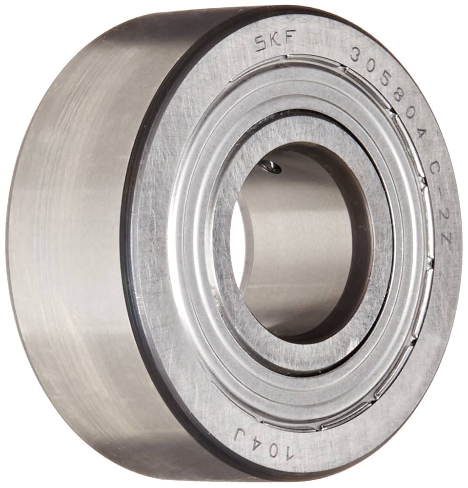 パンドラFD SKF 305804 C-2Z Yoke Type Track Roller, Crowned OD, Shielded