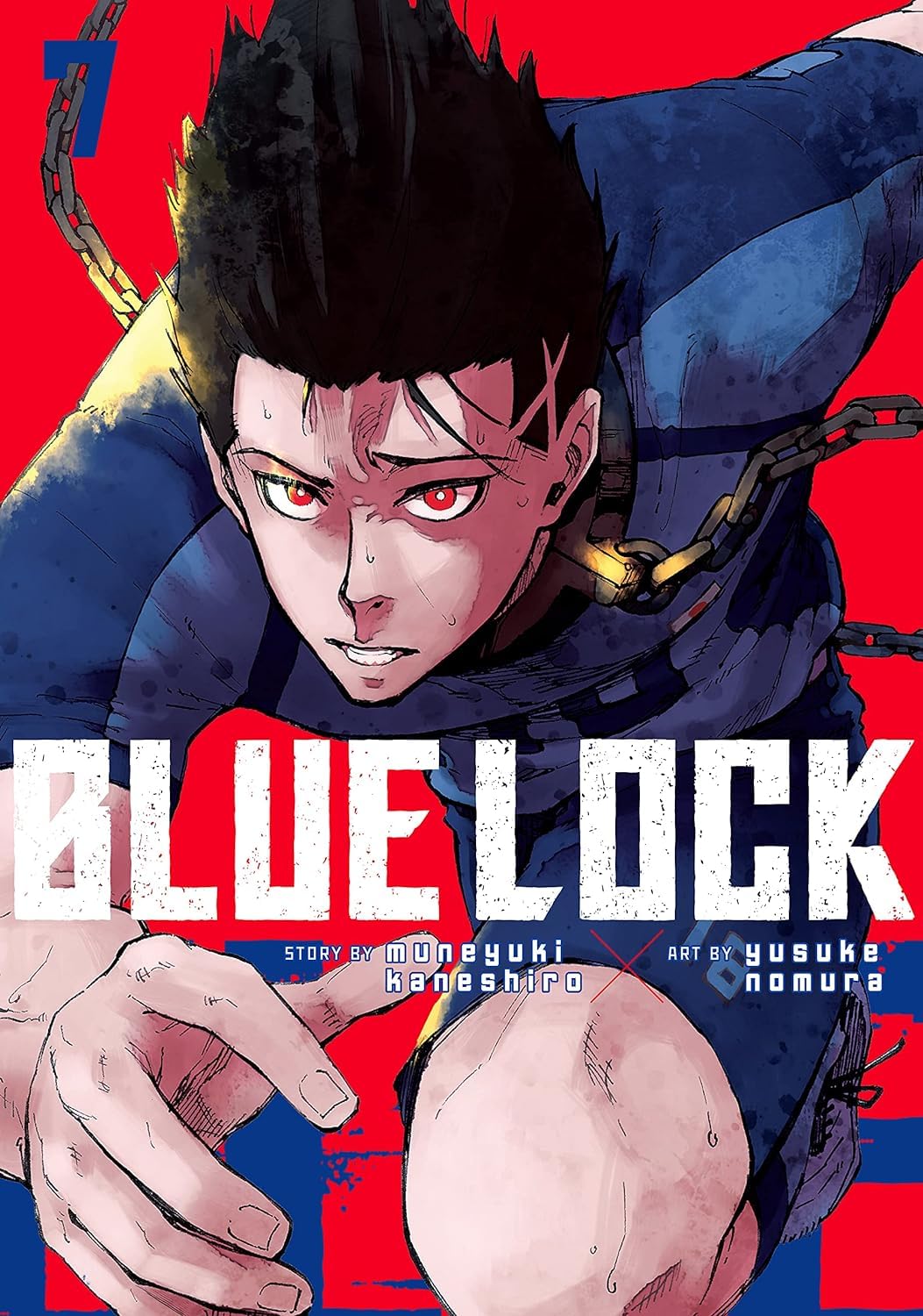 Blue Lock Manga Series 6 Books Set (Vol. 7 - Vol. 12)      Paperback – May 17, 2024