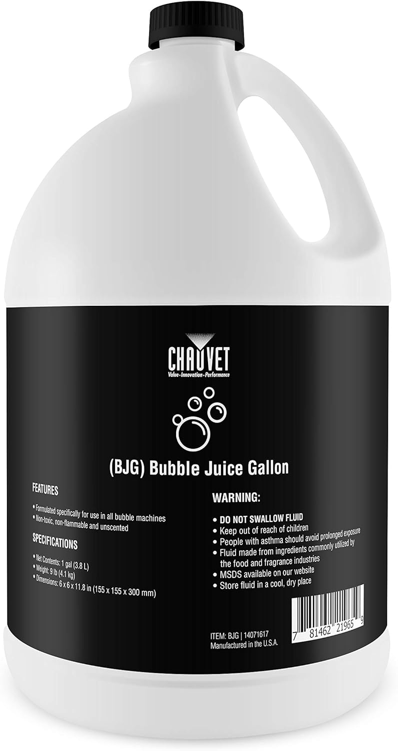 CHAUVET DJ Bubble Machine Fluid-1 Gallon (BJG)