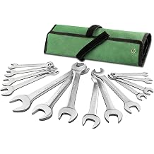 14 Pcs Thin Spanner Set Double Open End Wrench Flat Spanner Set