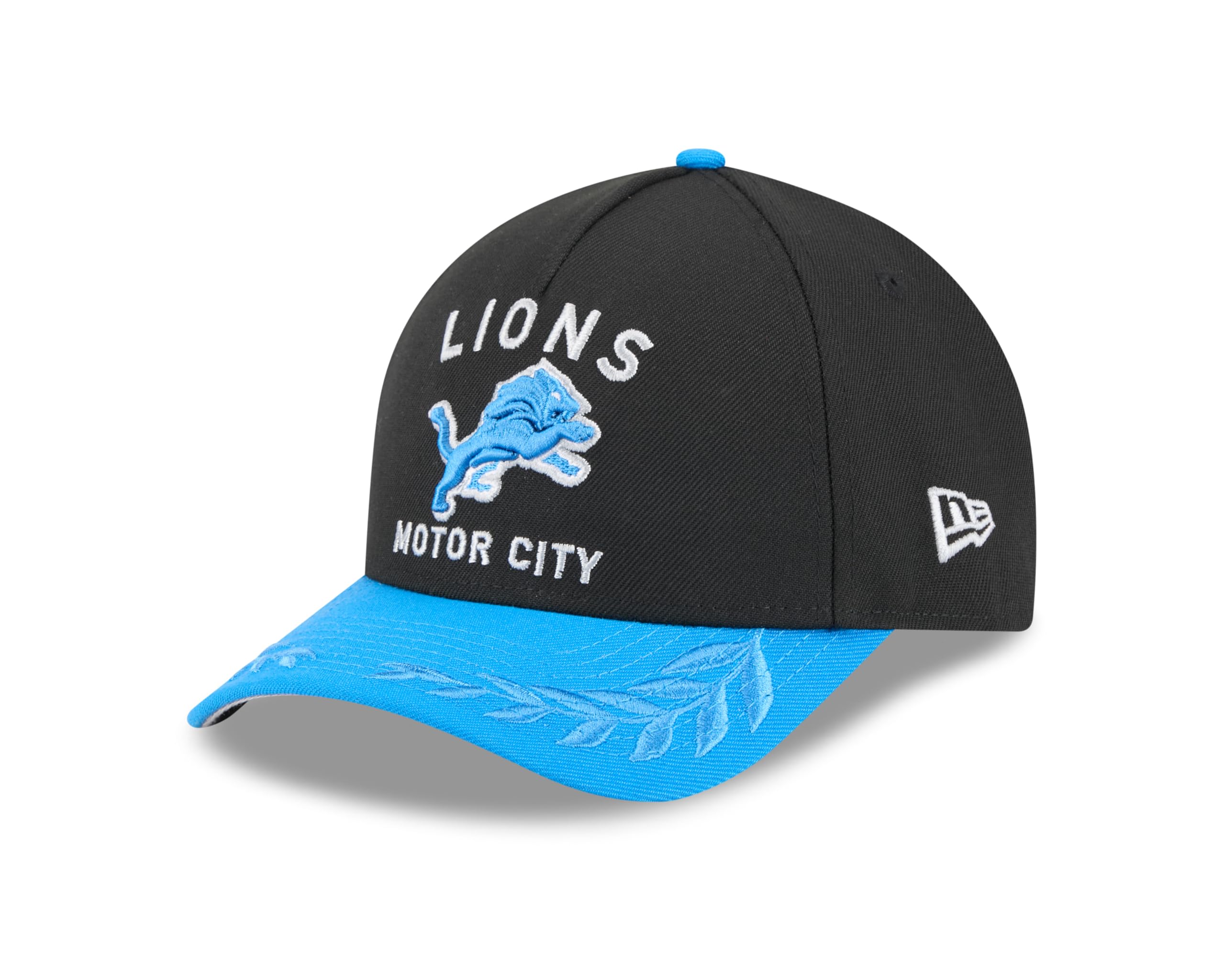 New Era Adult's 9Forty NFL Draft Detroit Lions Baseball Cap Hat Medium Blue