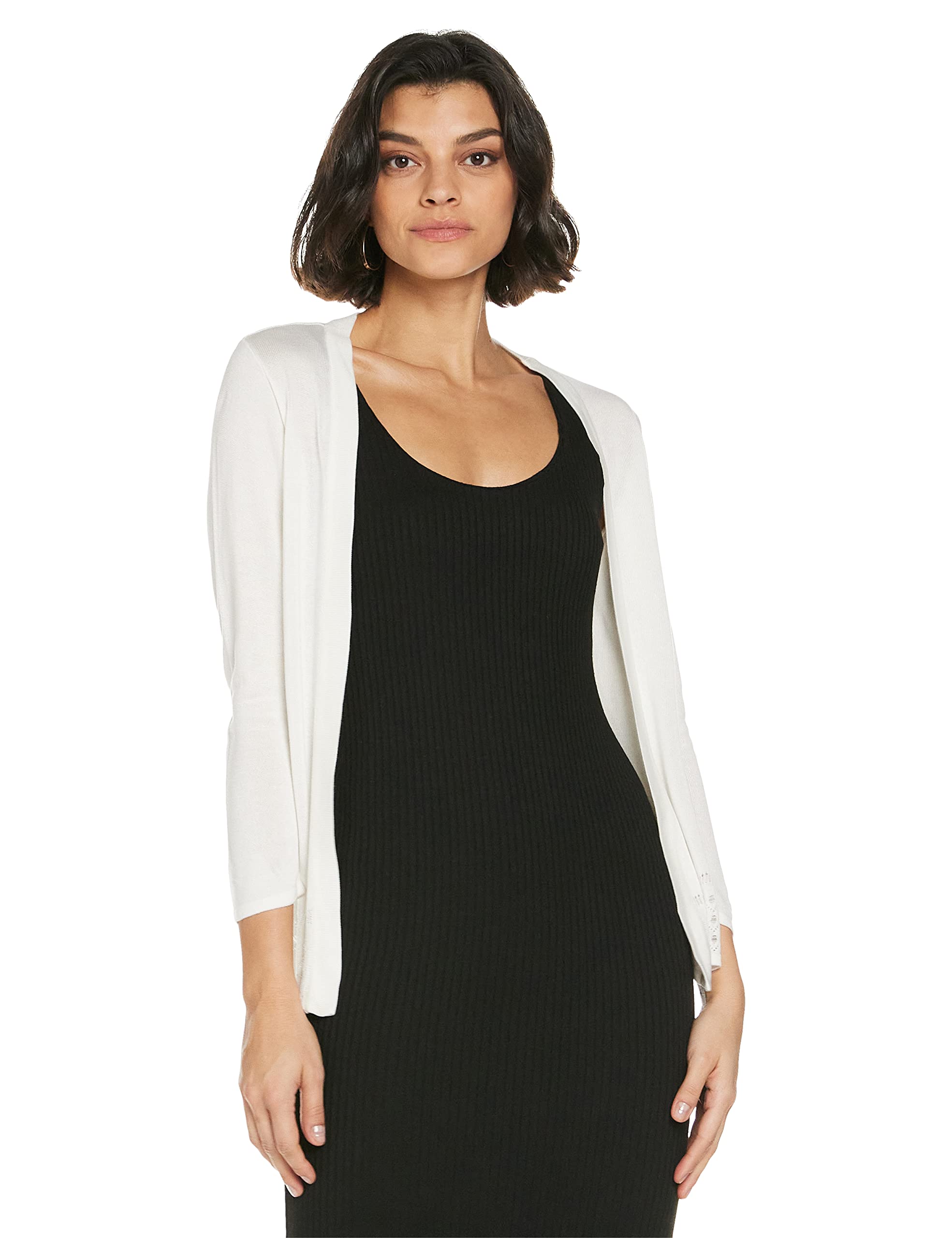 KRAVESolid Casual Womens Shrug Regular Cotton Lightweight Jacket