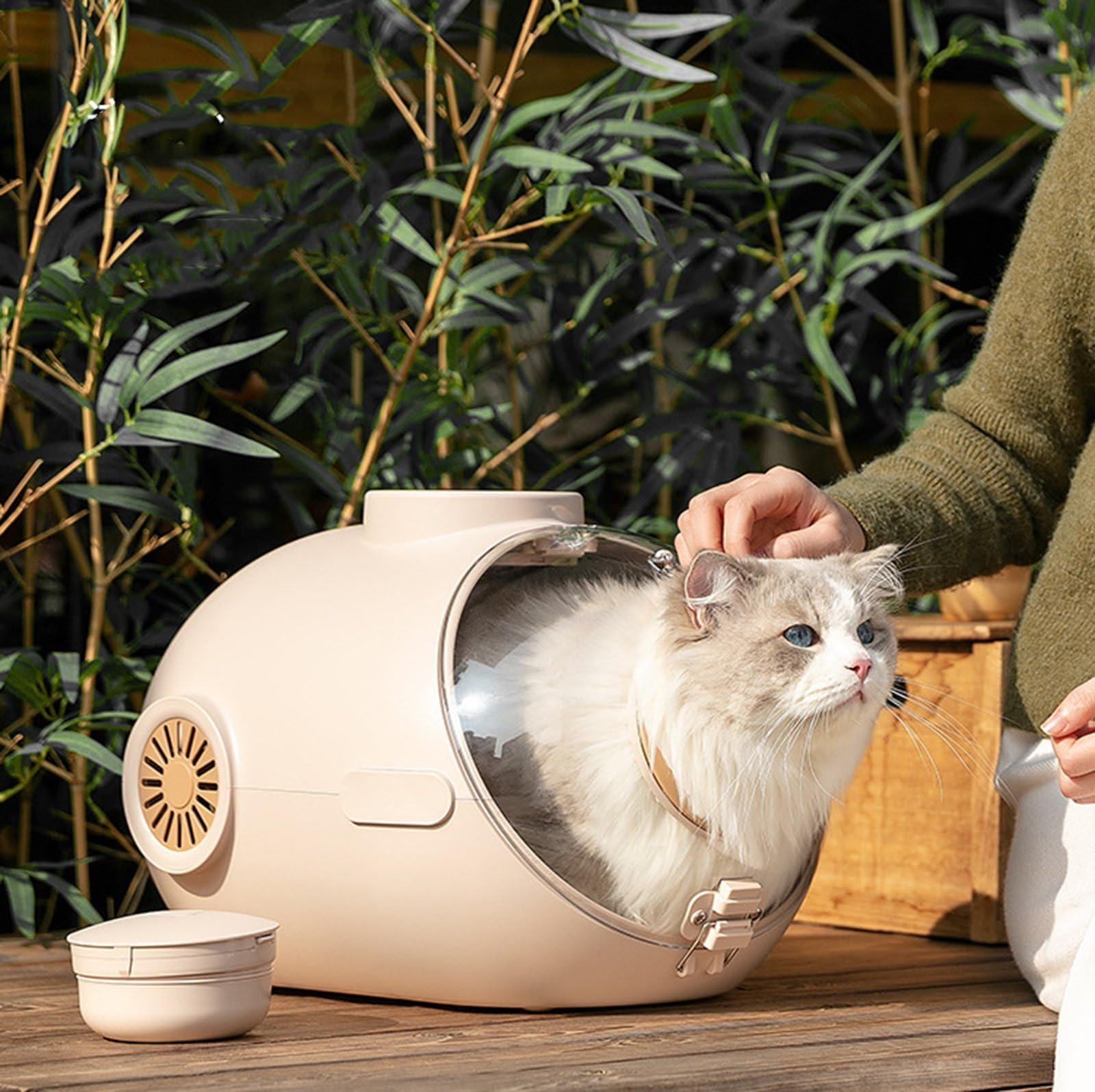 Borsa Per Gatti UrCreat Marsupio Gatto Per Passeggio, Trasportino