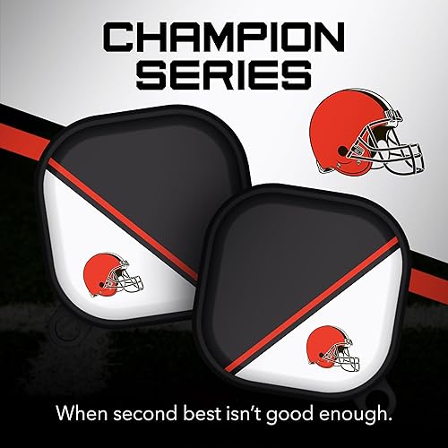 Miniatura 2 de Game Time Cleveland Browns HDX Champion Series - Funda compatible con Samsung Galaxy Buds Pro