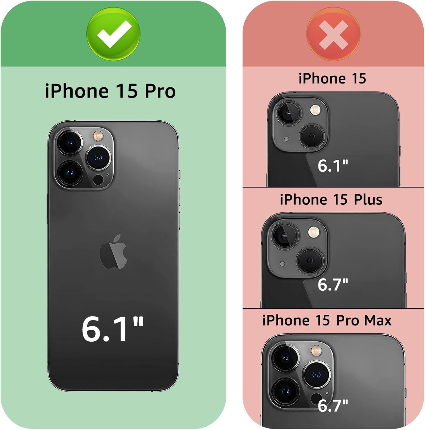 XcaseBar for iPhone 15 Pro 6.1" Wallet case with Zipper Credit Card Holder RFID Blocking,Flip Folio Book PU Leather Shockproof Strap Protective Cover Women Men for Apple 15Pro Phone case Blue Green