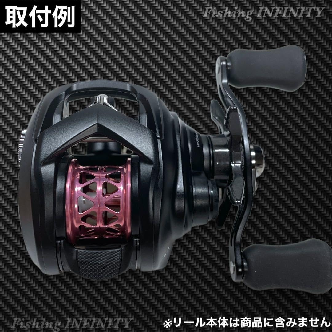 タトゥーラ80 スプール シャロースプール カラー【ピンク】 レイズスタジオ RAYS STUDIO 海外限定 ゴメクサス ベイトリール ダブルハンドル 90mm ダイワ ピンク