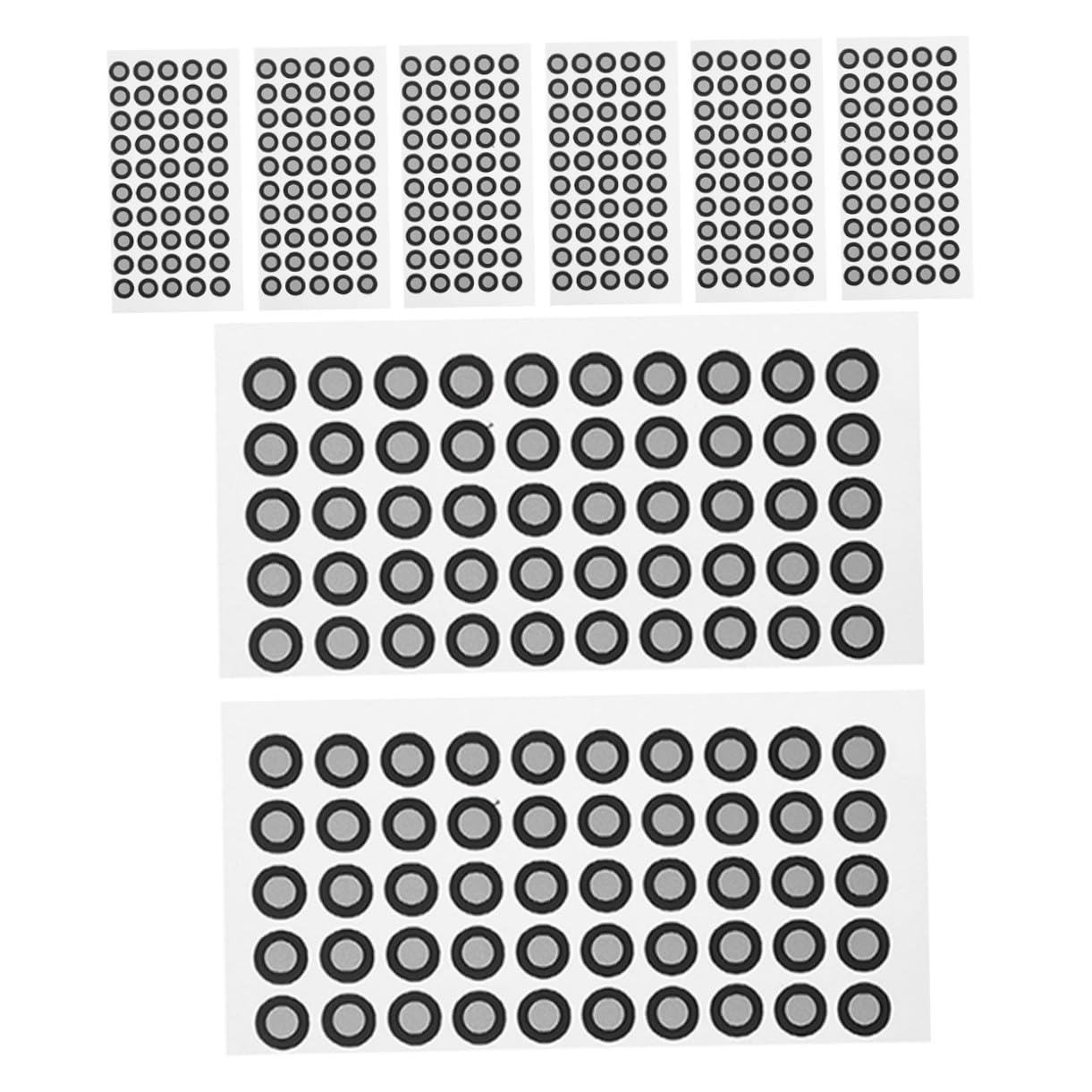 NOLITOY 1100 Piezas Puntos Marcadores Reflectantes de Alta Precisión para Escáner Reutilizables para Alineación Industrial y Calibración Compactos y para Uso Construcción y Diseño