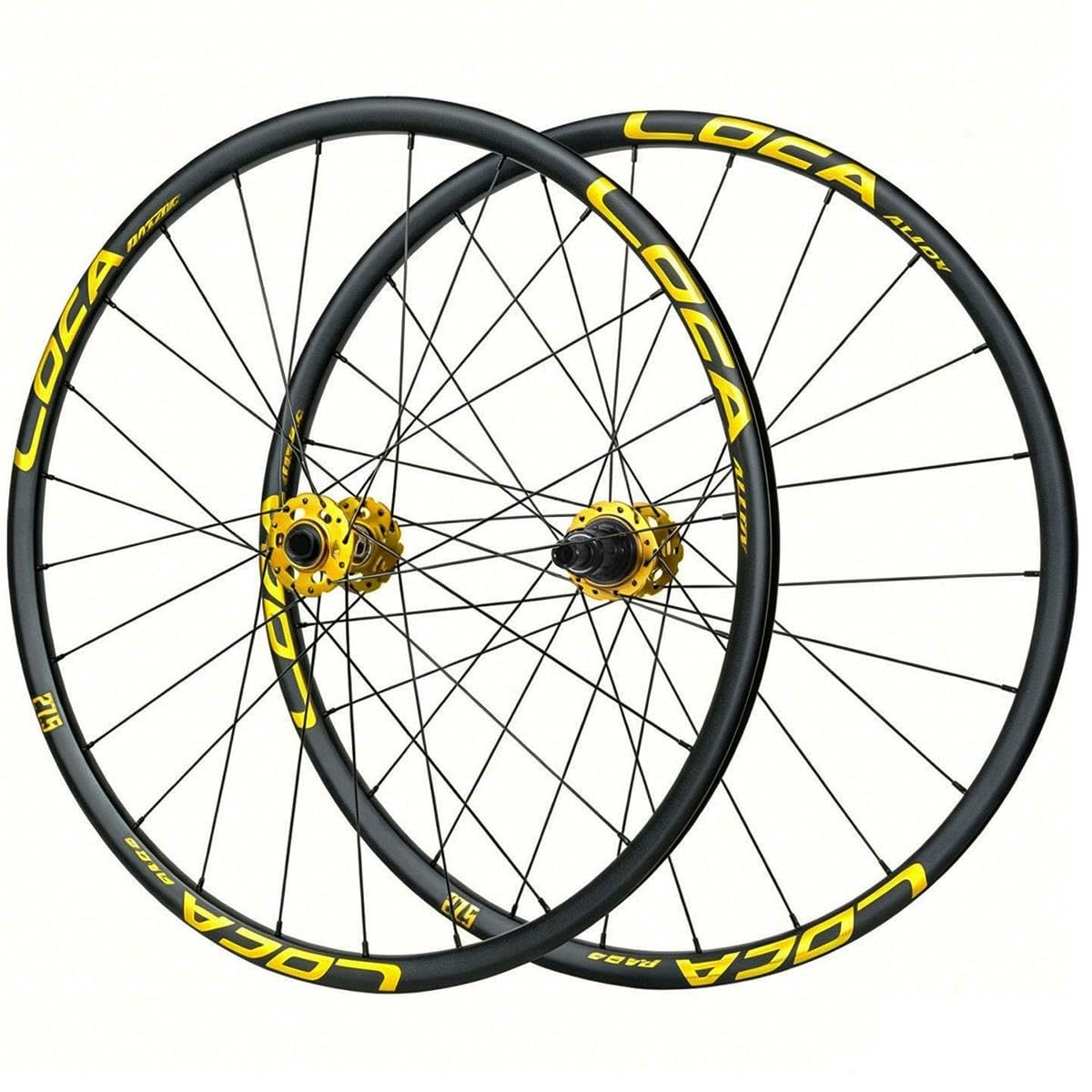 26'' 27.5'' 29'' Juego De Ruedas MTB 15*100/12*142mm Eje Pasante 120 Clicks