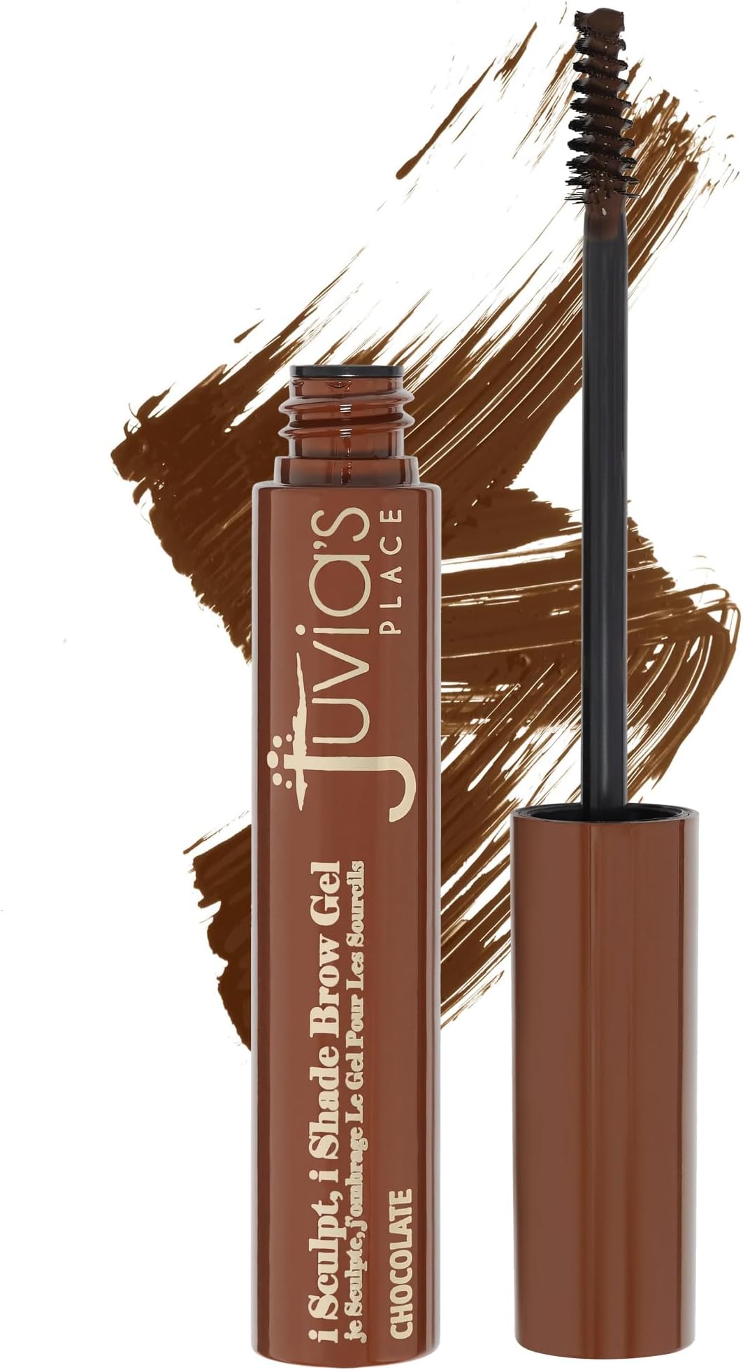 iSculpt, iShade Eyebrow Gel Chocolate - Waterproof Gel for Eyebrows Tint Makeup, Enhancer Brow Filler, Advanced Tinted Brow Definer