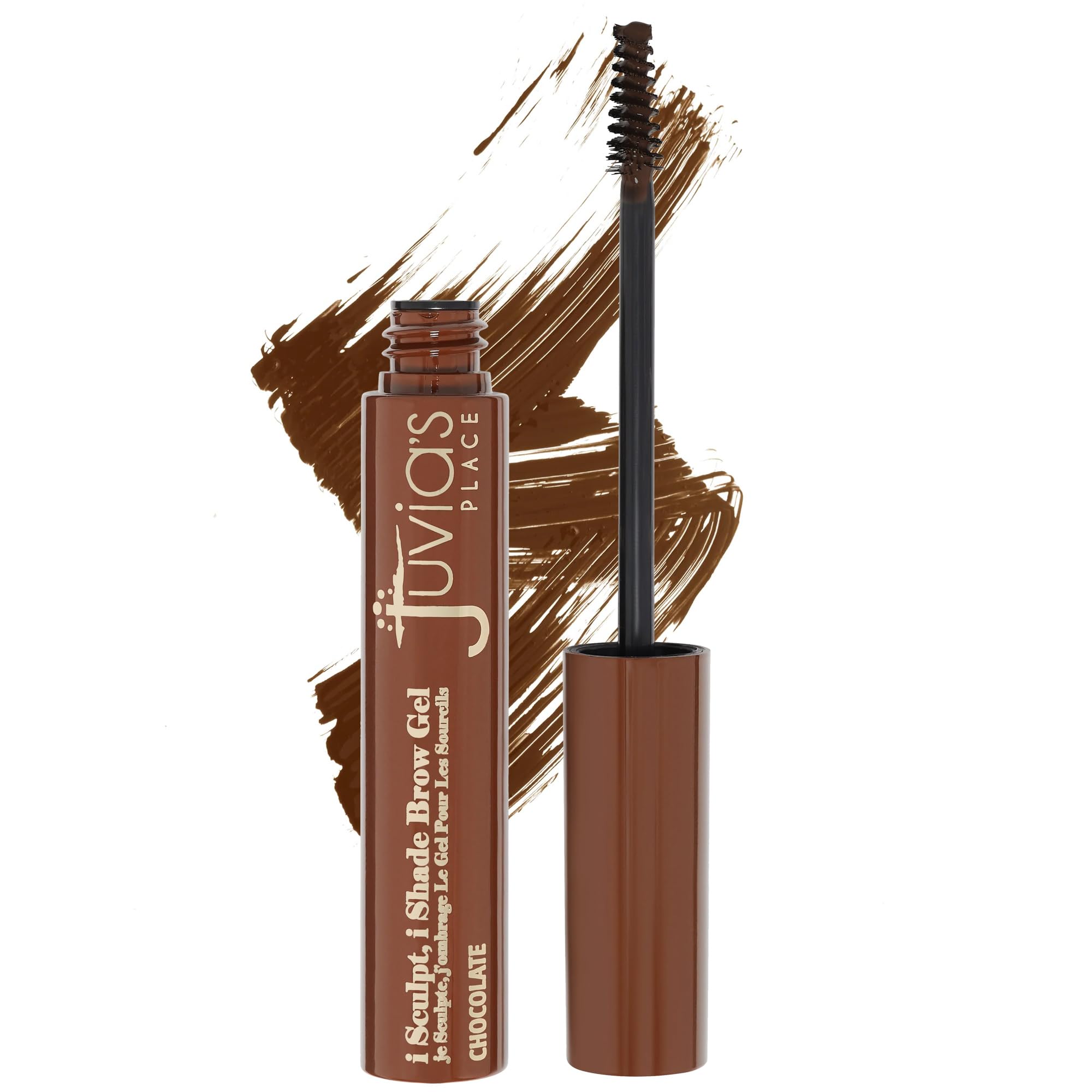 Juvia's PlaceiSculpt iShade Eyebrow Gel Chocolate - Waterproof Eyebrow Tint and Definer