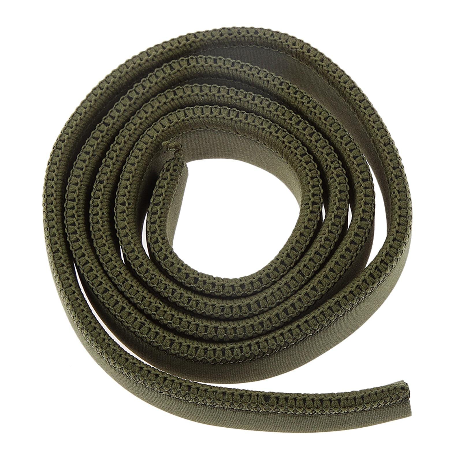 1M Long Dark Green Neoprene Hiking Camping Thermal Bladder Bag Pipe Sleeve Hydration Pack Tube Cover-image-11