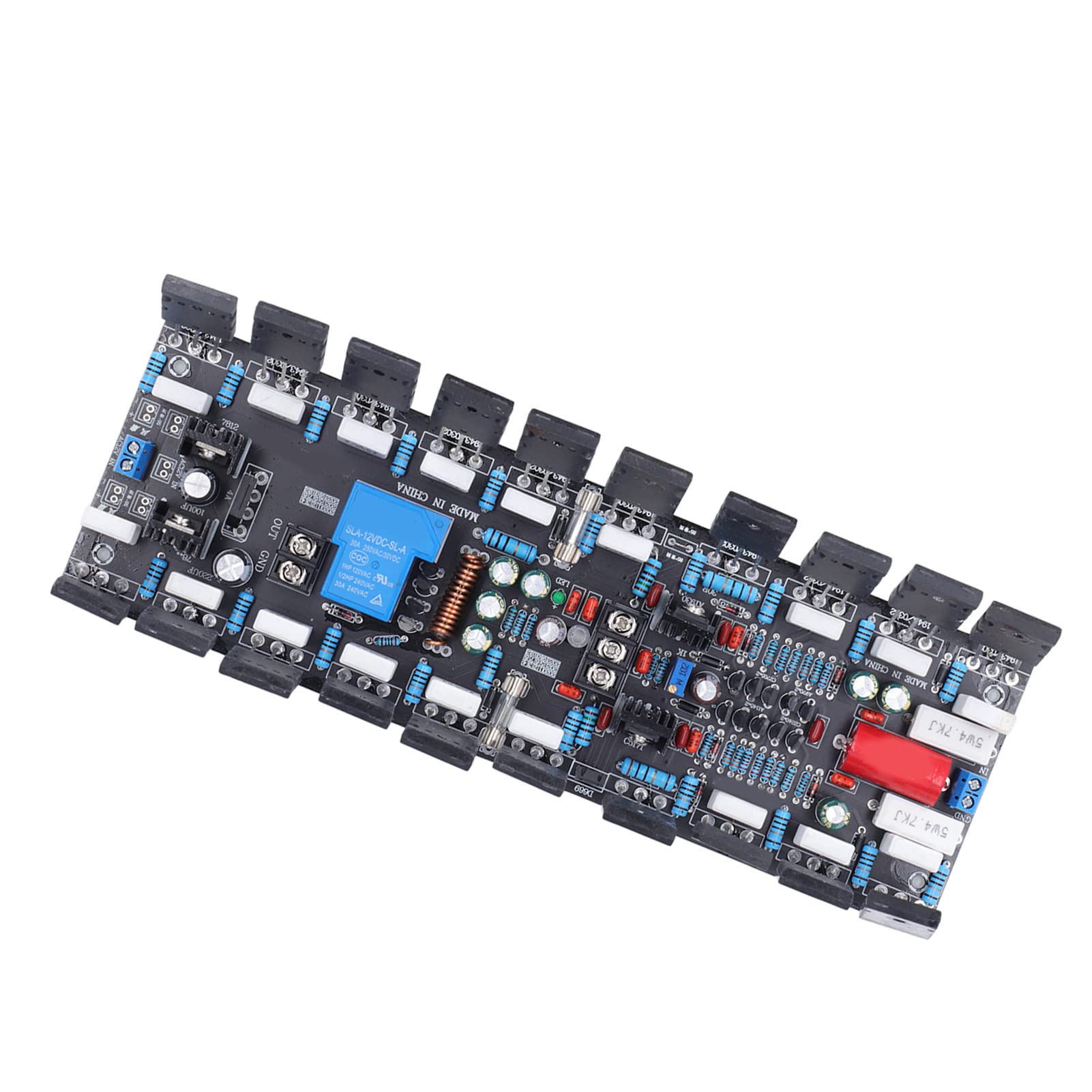 Ausla Jednokanałowa Płytka Wzmacniacza Mocy, moduł Wzmacniający Audio PCB DC ± 20-90 V 800 W RMS 1000 W Szczytowy z ochroną Głośnika Przełącznik Wyciszenia do Naprawy Domowego Sprzętu Audio