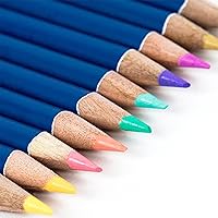 Vista 6 de Pelikan Juego de lápices de colores de 120 piezas, funda rígida suave y resistente de 0.130 in (exclusivo de Yaxa)