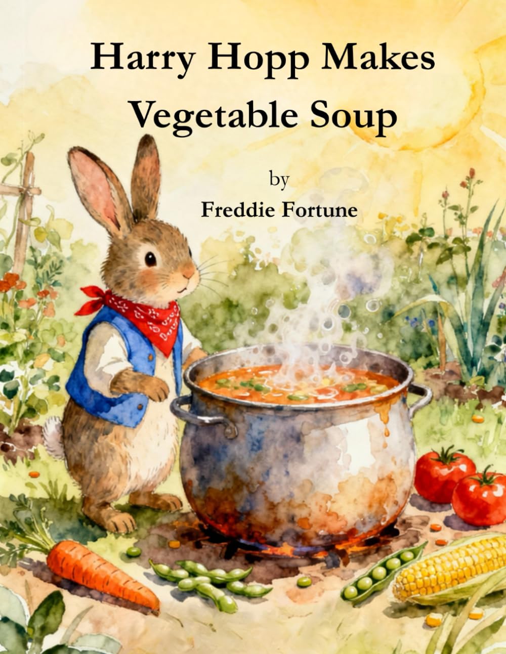Harry Hopp Makes Vegetable Soup: Adventures of Harry Hopp